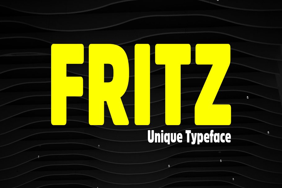 Beispiel einer Fritz-Schriftart #1